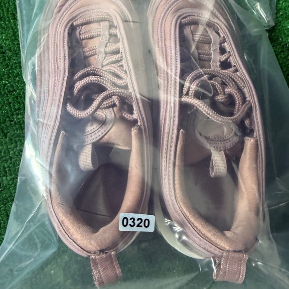 Nike Air Max 97 Taupe Rose Gold Sneakers – Size 6.5 - Picture 14 of 14